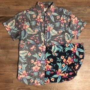 Short Sleeve Floral